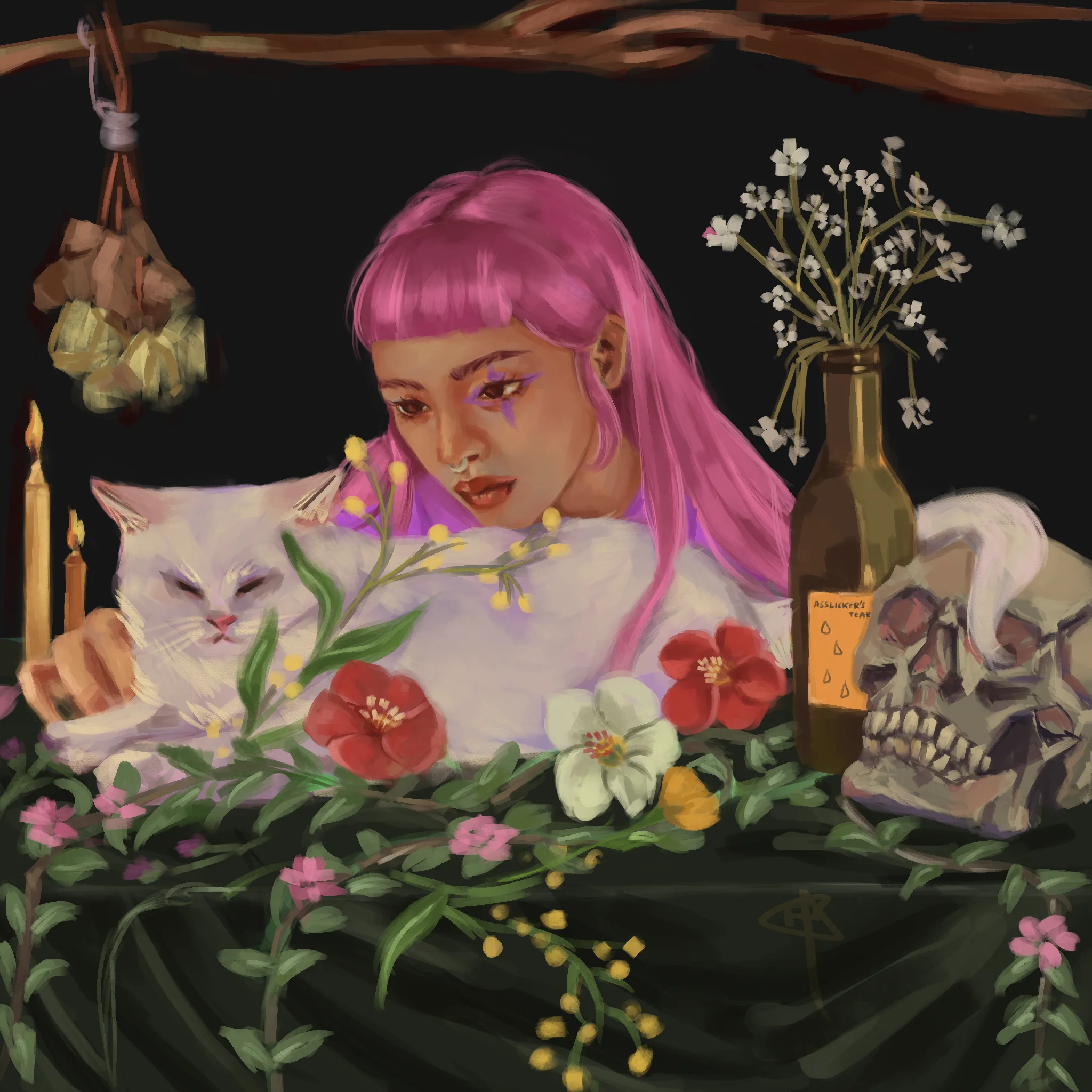 Artwork titled "Tis But A Funeral".